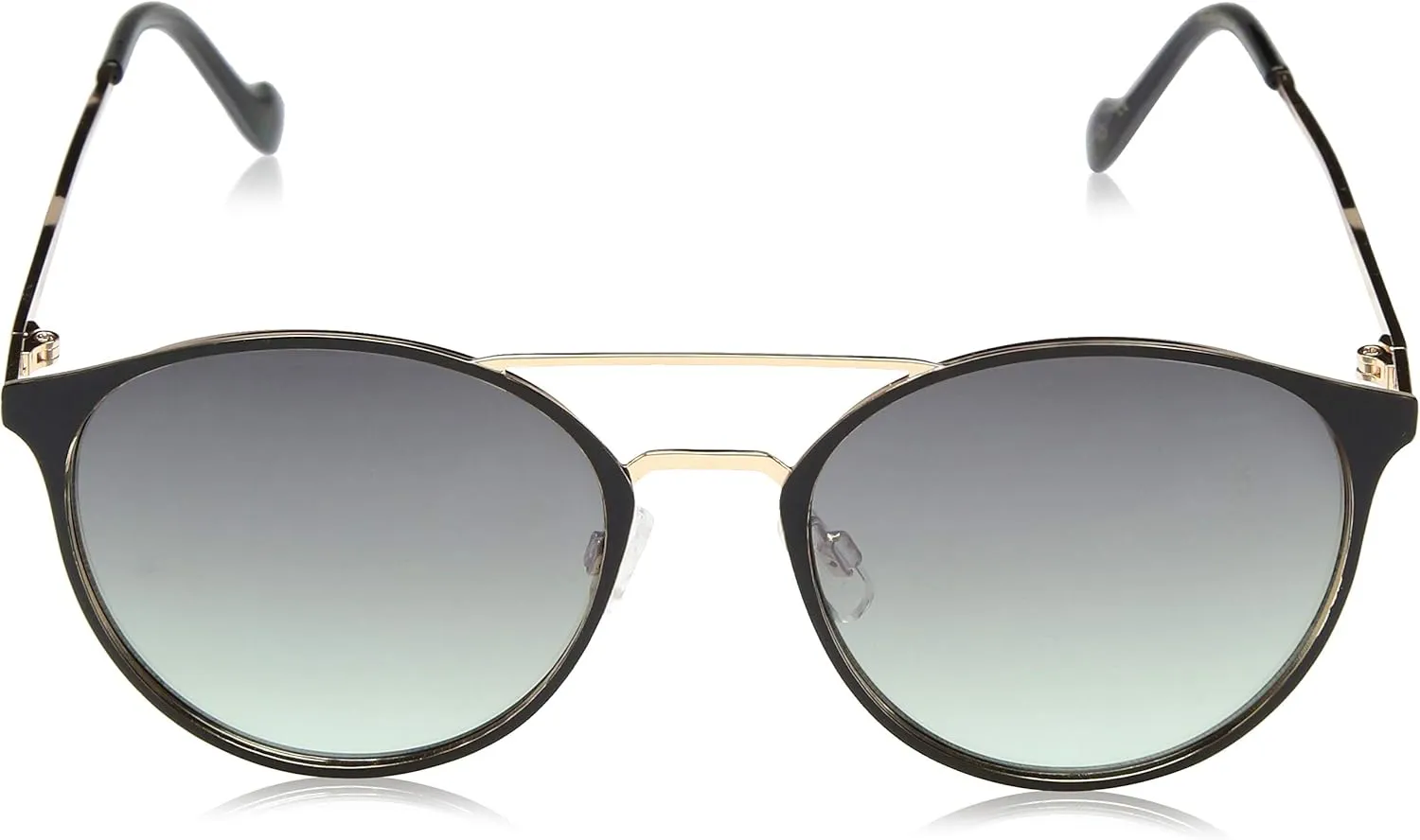 Jessica Simpson Women's J6222 Vintage Metal Round Sunglasses