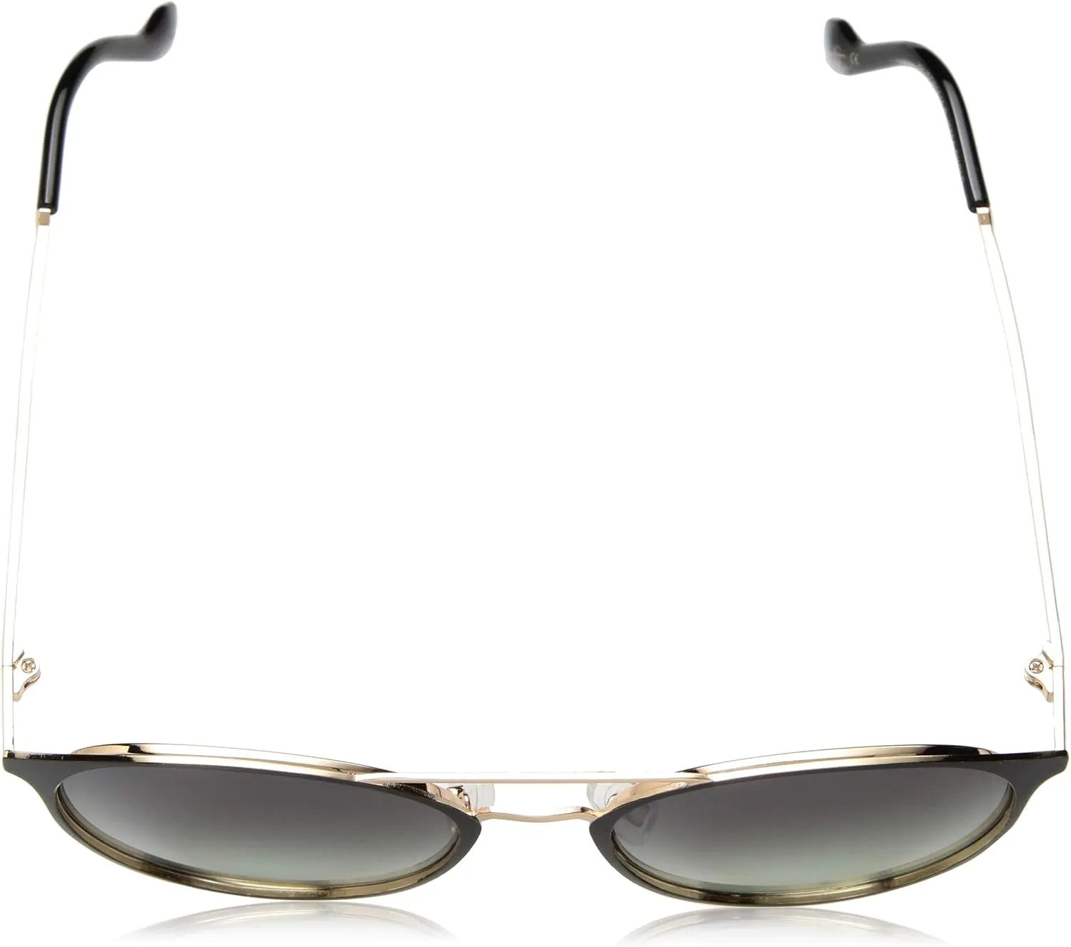 Jessica Simpson Women's J6222 Vintage Metal Round Sunglasses