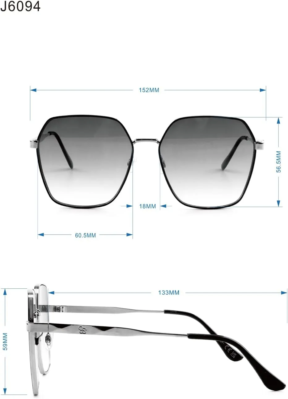Jessica Simpson Women's Sunglasses with UV400 Protection
