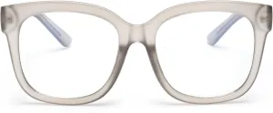 JIM HALO Oversized Blue Light Glasses for Women Square Chunky Bluelight Computer Glasses Reduce Eye Strain