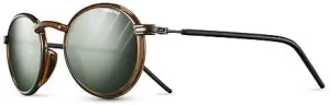 Julbo Men's Classic Polarized Round Sunglasses, Black, S