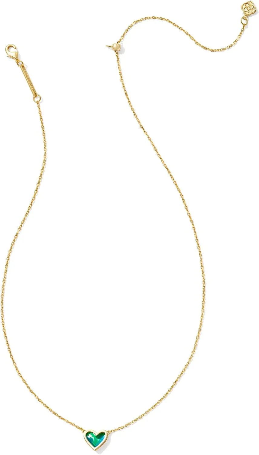 Kendra Scott Framed Ari Heart Pendant Necklace, Fashion Jewelry for Women