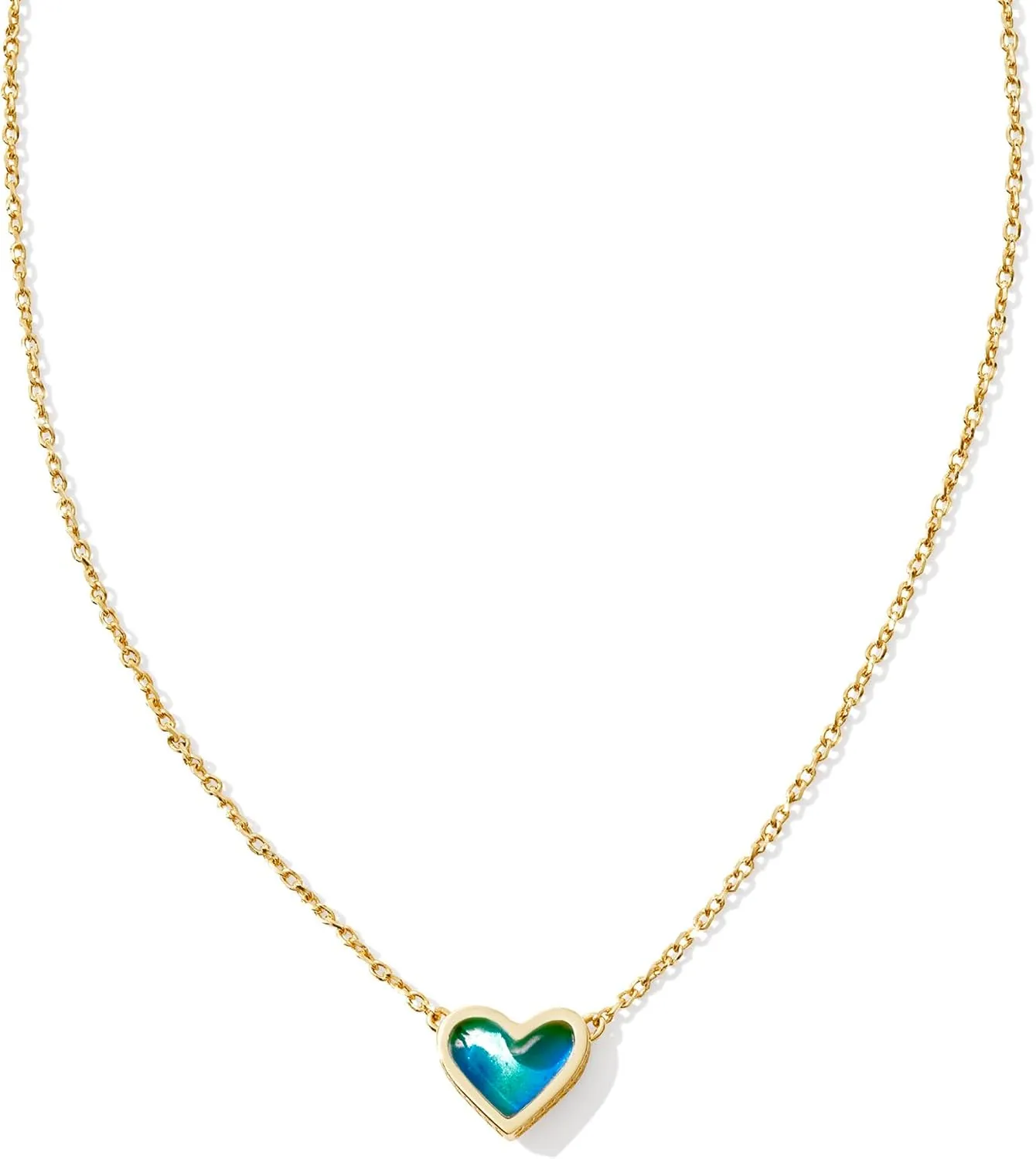 Kendra Scott Framed Ari Heart Pendant Necklace, Fashion Jewelry for Women