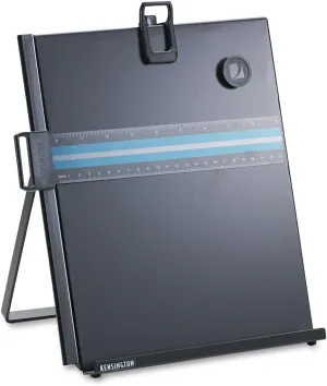 Kensington Metal Letter Size Copyholder with Line Guide and Magnetic Paper
