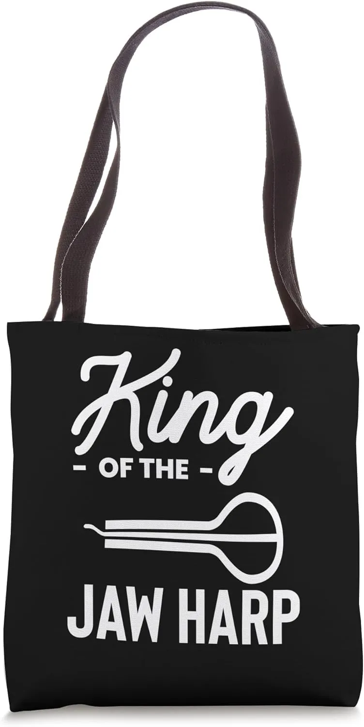 King Of The Jaw Harp Player Tote Bag