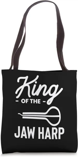 King Of The Jaw Harp Player Tote Bag
