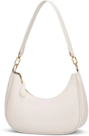 KKXIU Shoulder Bag for Women Small Purse Cute Clutch Hobo Handbag Trendy Crescent Bag