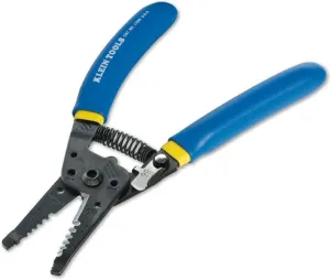Klein Tools 11055 Wire Cutter and Stripper, Made in USA, Stranded and Solid Wire Cutter, Cuts Copper