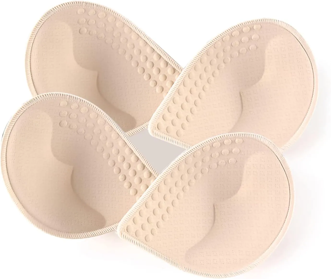KOOAAICCHI Bra Pads Inserts, Latex Bras Inserts Removable for Women's Sports Cups Bra or Swimsuit Insert