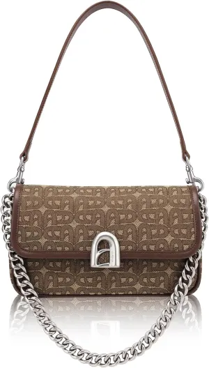LA'FESTIN Luxury Leather Handbag for Women: 3-Strap Designer Women's Handbags - Crossbody, Shoulder & Top-handle Bag Set