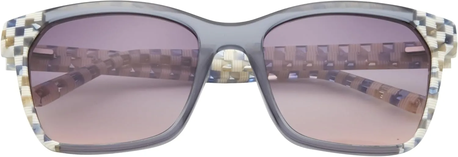 L.A.M.B. Gwen Stefani LA582 Women's Modern Square Sunglasses, 54 mm, UV400 Protection