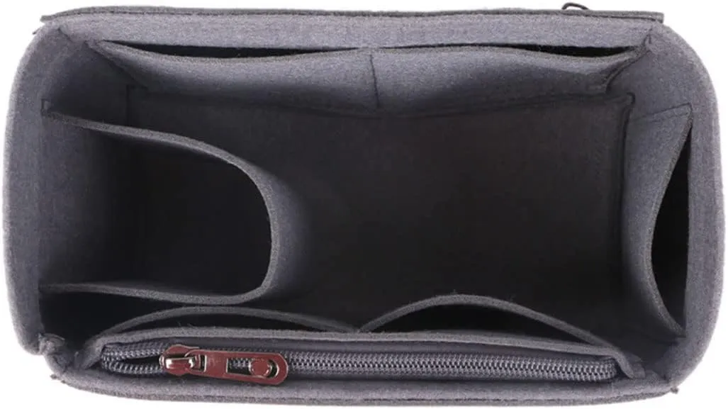Lckaey Bag Organizer for Birkin - Felt Organizer with 30 Inserts - Grey-M