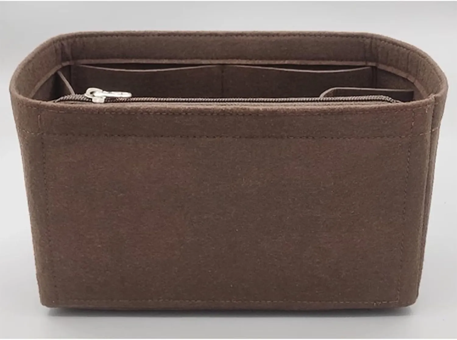 Lckaey beach accessories for bogg bag organizer xl Organizing for bogg tote accessories inserts divider organizer 3018coffee-L