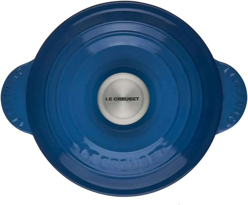 Le Creuset Enameled Cast Iron Rice Pot with Lid & Stoneware Insert, 2.25 qt., Marseille