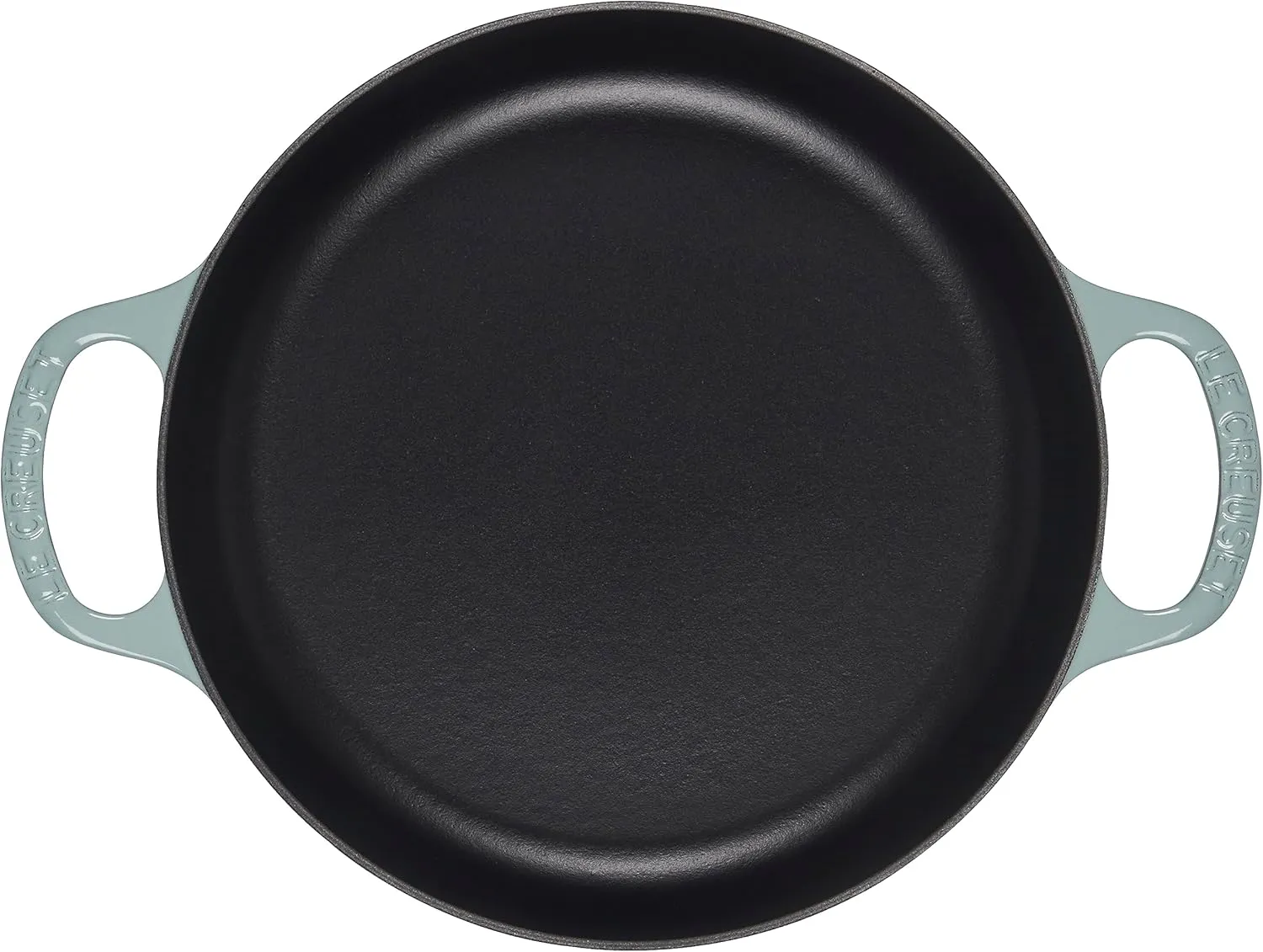 Le Creuset Signature Cast Iron Everyday Pan, 11", Sea Salt