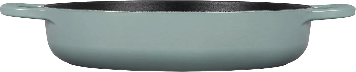 Le Creuset Signature Cast Iron Everyday Pan, 11", Sea Salt