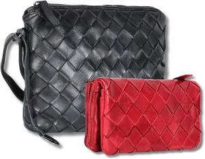 Leather Crossbody bag & Wallets for Women, Wallet for Ladies Zipper Coin Purse