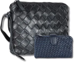 Leather Crossbody bag & Wallets for Women, Wallet for Ladies Zipper Coin Purse