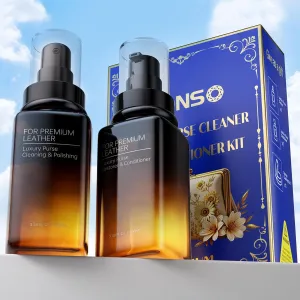 Leather Purse Cleaner and Conditioner for Women Luxury Purses,Designer Bags,Handbags,Leather Bag Purses,Specially Designed Compatible for Cleaning Leather Wallets for Vuitton, Chanel, Gucci