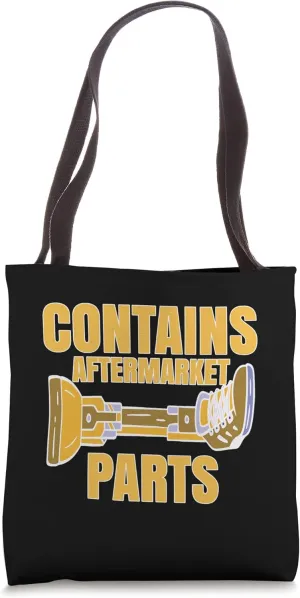 Leg Prosthetic Device Pegleg - Take it Kneesy, Amputee funny Tote Bag