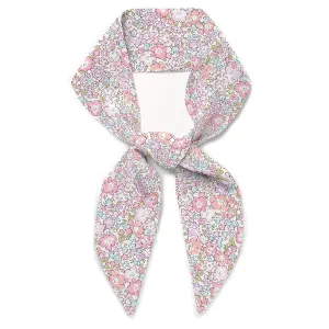 Liberty London Scarf -Choose Length - Michelle Pink Skinny Scarf Tie Headband, Handbag/Purse flair - Silky Tana Lawn Cotton - Choose Length