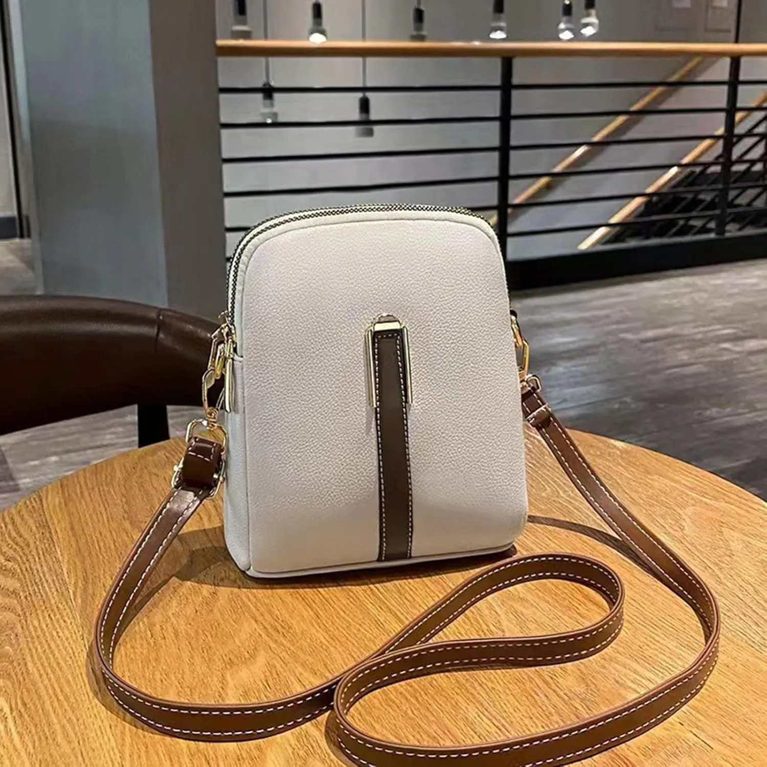 Lightweight Mini Crossbody Shoulder Phone Bag Women's Shoulder Strap Cell Phone Pouch Bag, Crossbody Cell Phone Purse