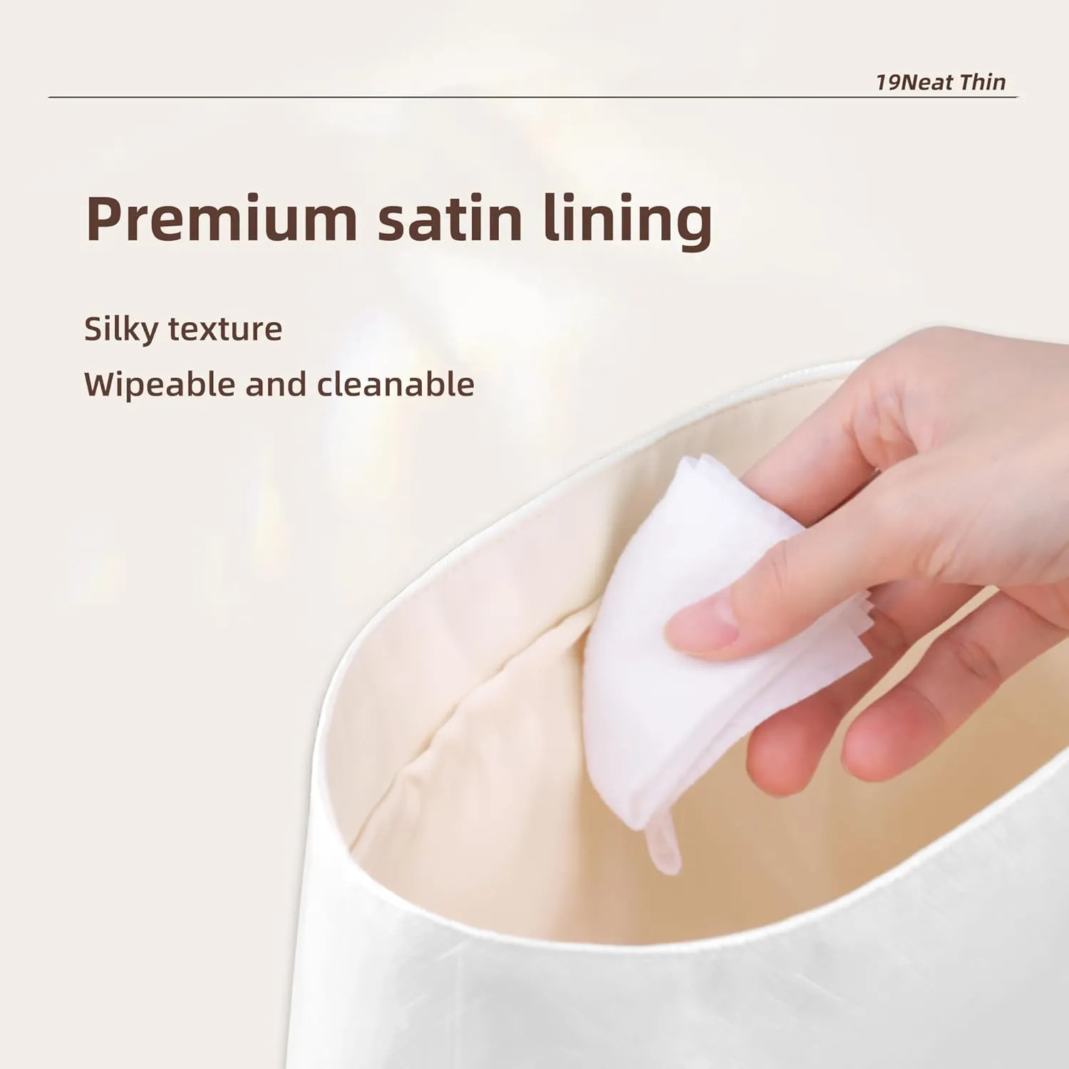 Lightweight Purse Insert Fit for LV Carryall, Waterproof Dupontpaper Surface and Silky Satin Lining (MM, Cassis)