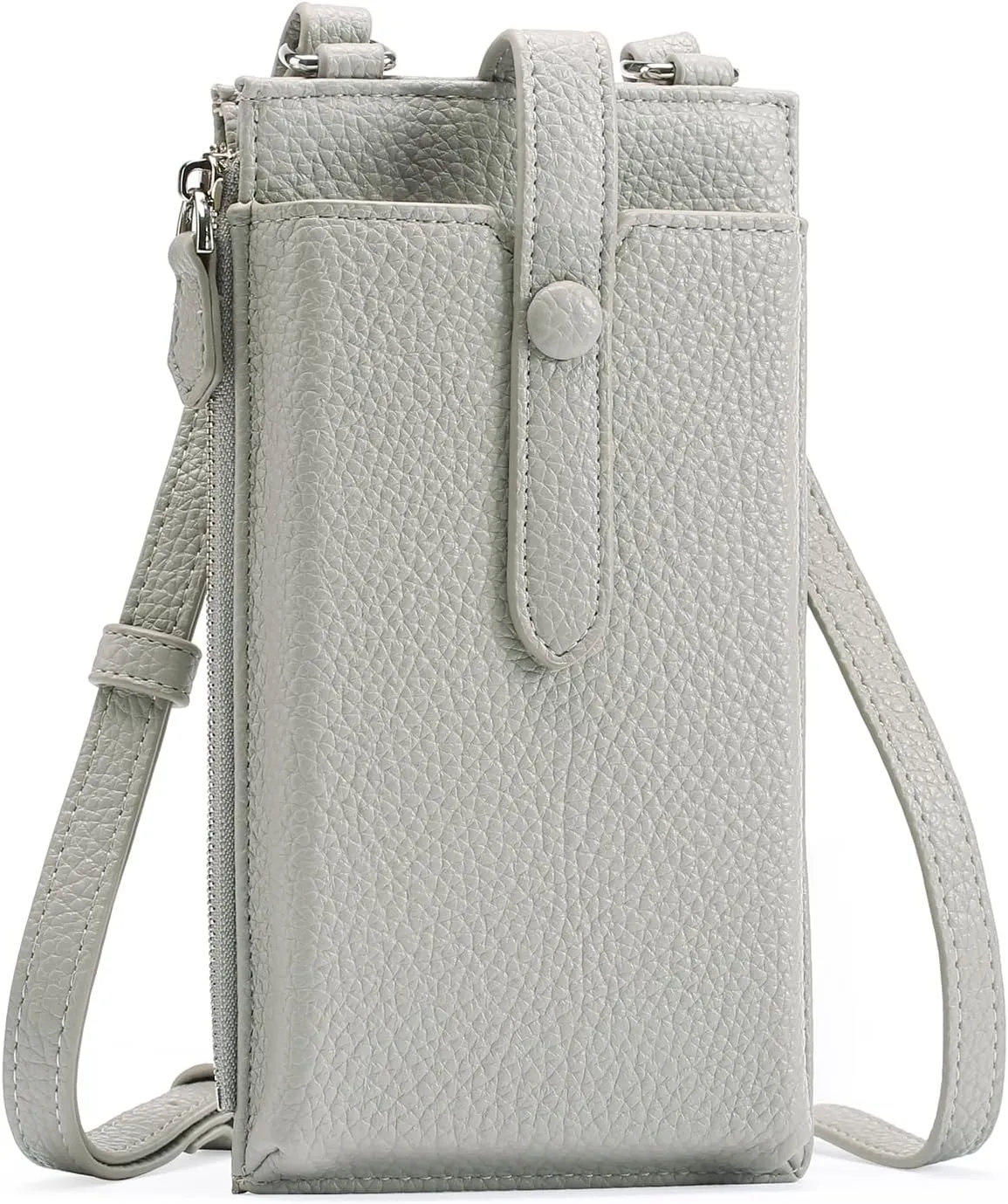 Lightweight Small Crossbody Bags for Women Vegan Leather Cell Phone Purses with Adjustable Strap and Card Slots