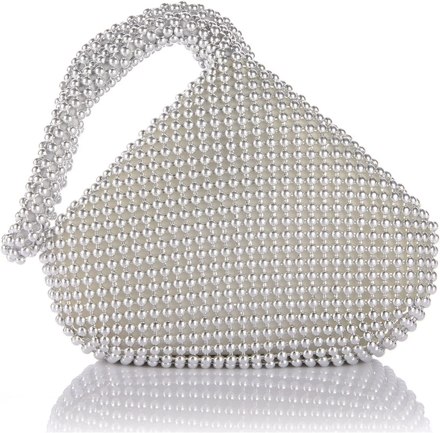 Luxury Aluminum Sequins Trihedral Designer Clutch Evening Handbag Mini Tote Coin Purse wallets