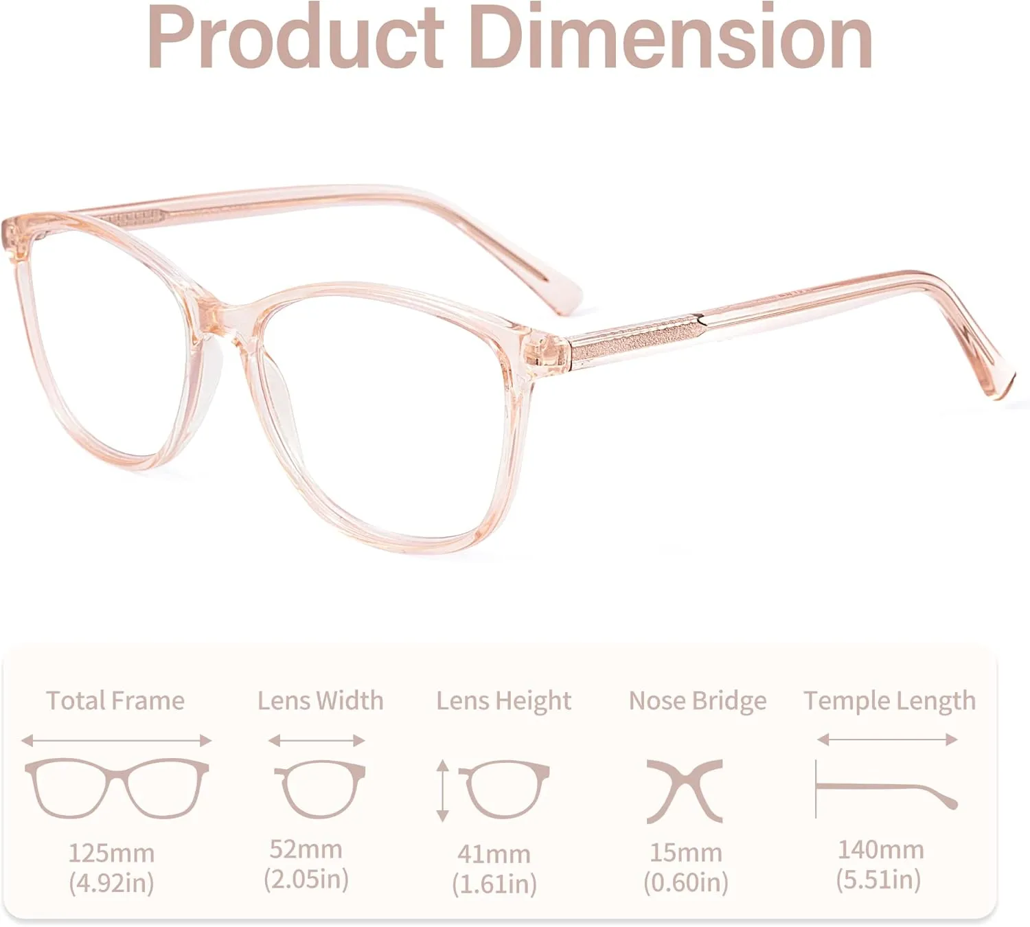 Madison Avenue 2 Pack Square Vintage TR90 Blue Light Blocking Reading Glasses for Women, Anti Glare/Eyestrain Computer Readers Blue/Brown 1.0