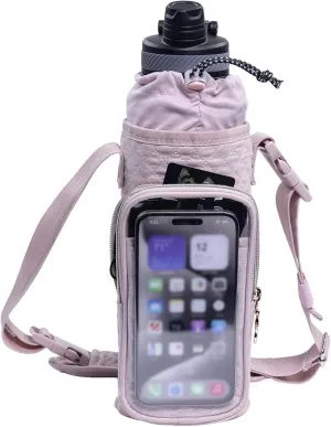 Magnetic Gym Bag Bottle Holder - Phone Holder - Bottle Sling Bag Essentials, Gym Gifts for Men and Women