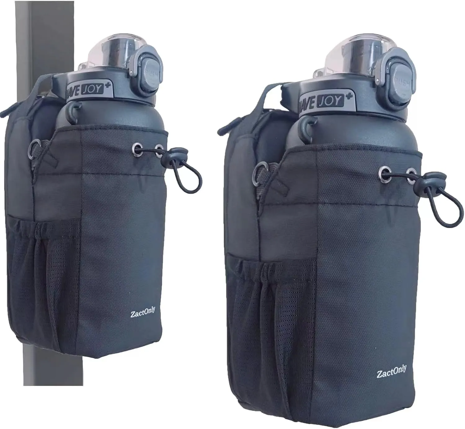 Magnetic Gym Bag For Men and Women Sling Sports Bag Travel Work with Water Bottle Holder, Phone Pockets Magnetic Attachment