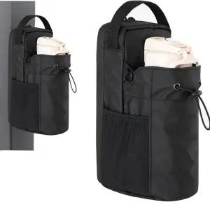 Magnetic Gym Bag for Men and Women - Small Magnetic Sling Bag with Water Bottle Holder for Workout, Travel and Sports