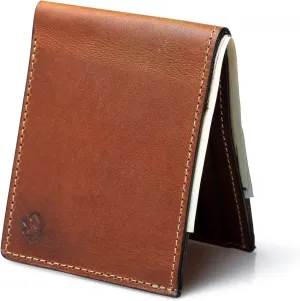 Main Street Forge Bifold Leather Wallet For Men | Made in USA | Mens Bifold Wallets | American Made | Rio Latigo Brown