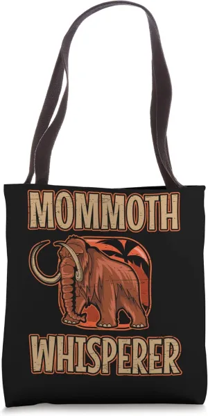Mammoth Whisperer Long Tusks Woolly Animals Tote Bag