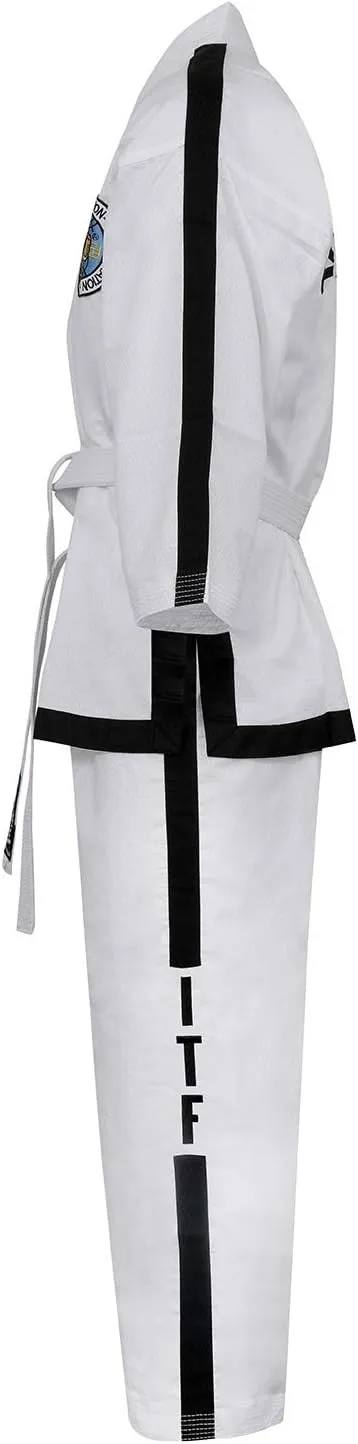Martial Arts Elite Ultra Light ITF Taekwondo Masters Fighter Suit