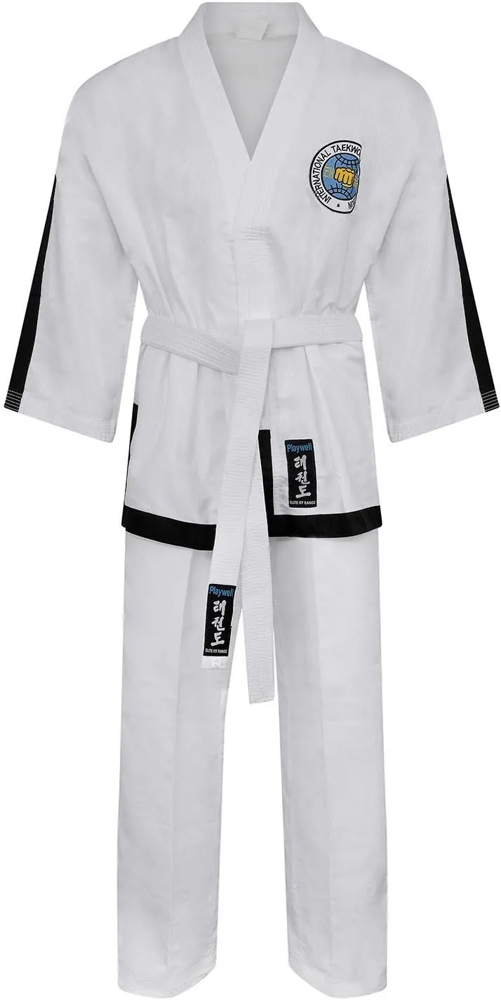 Martial Arts Elite Ultra Light ITF Taekwondo Masters Fighter Suit