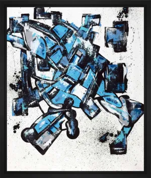 Medium Virtual Reality Decorative Wall Art, 28.75" x 22.75", Multicolor
