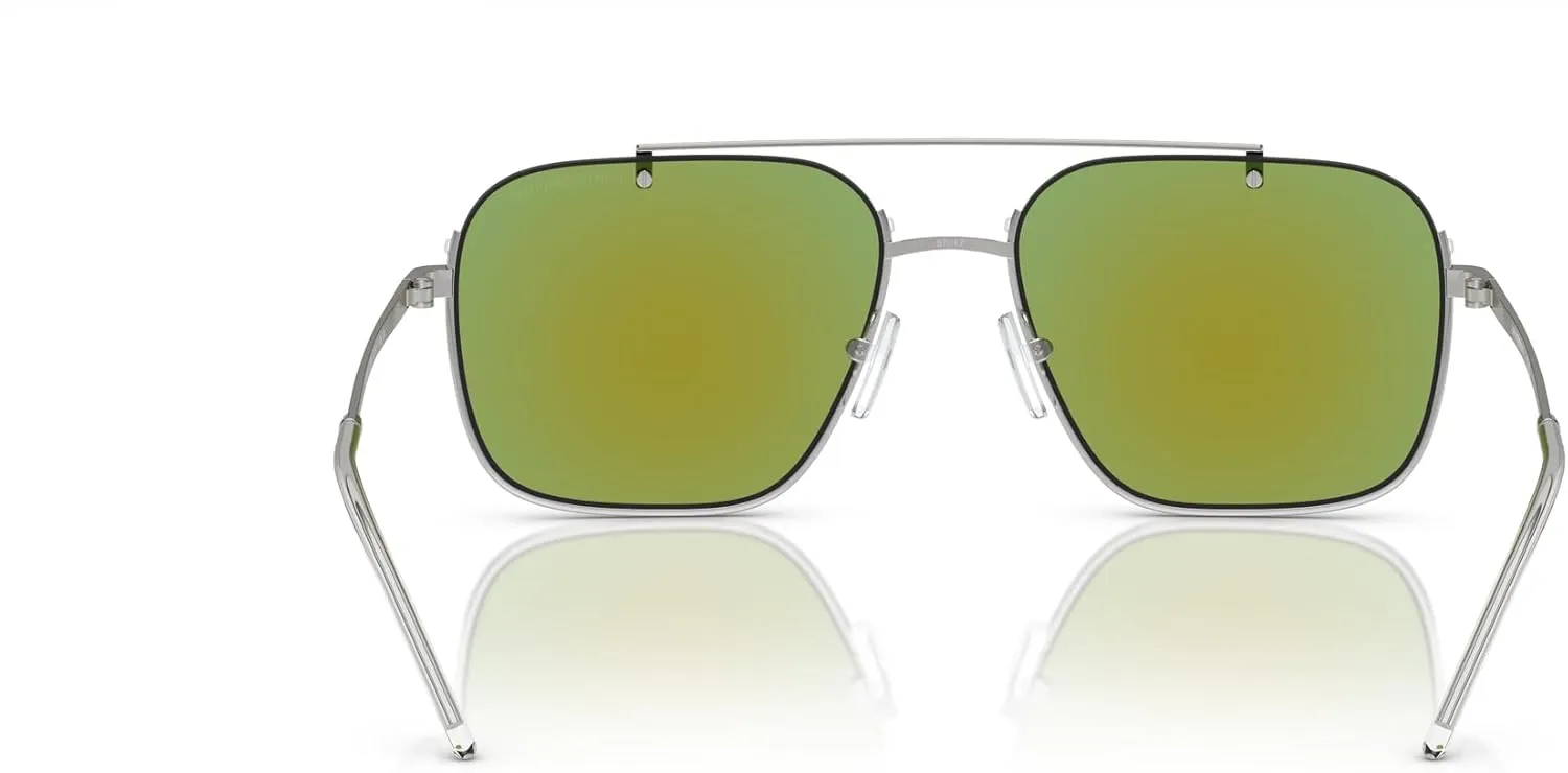 Men's Ea2150 Aviator Sunglasses