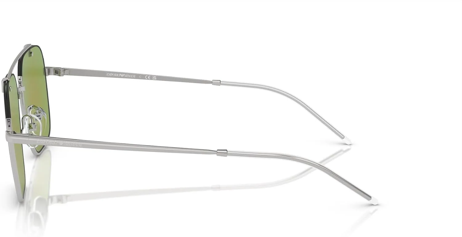 Men's Ea2150 Aviator Sunglasses