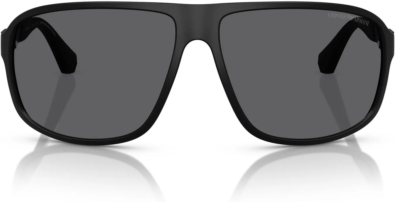 Men's Ea4029 Square Sunglasses