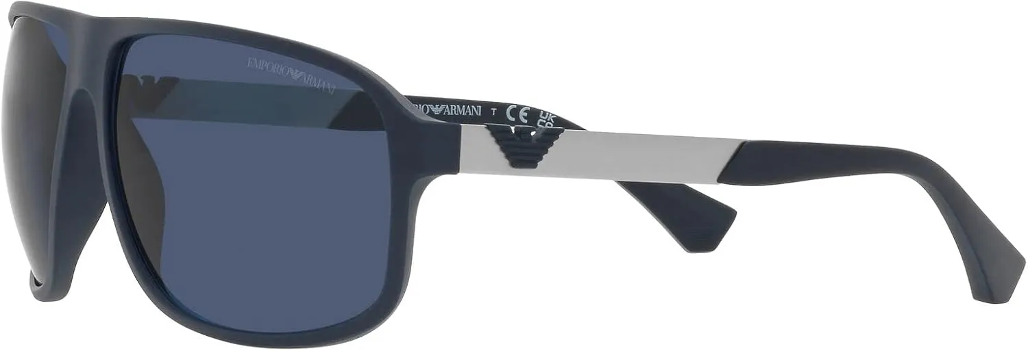 Men's Ea4029 Square Sunglasses