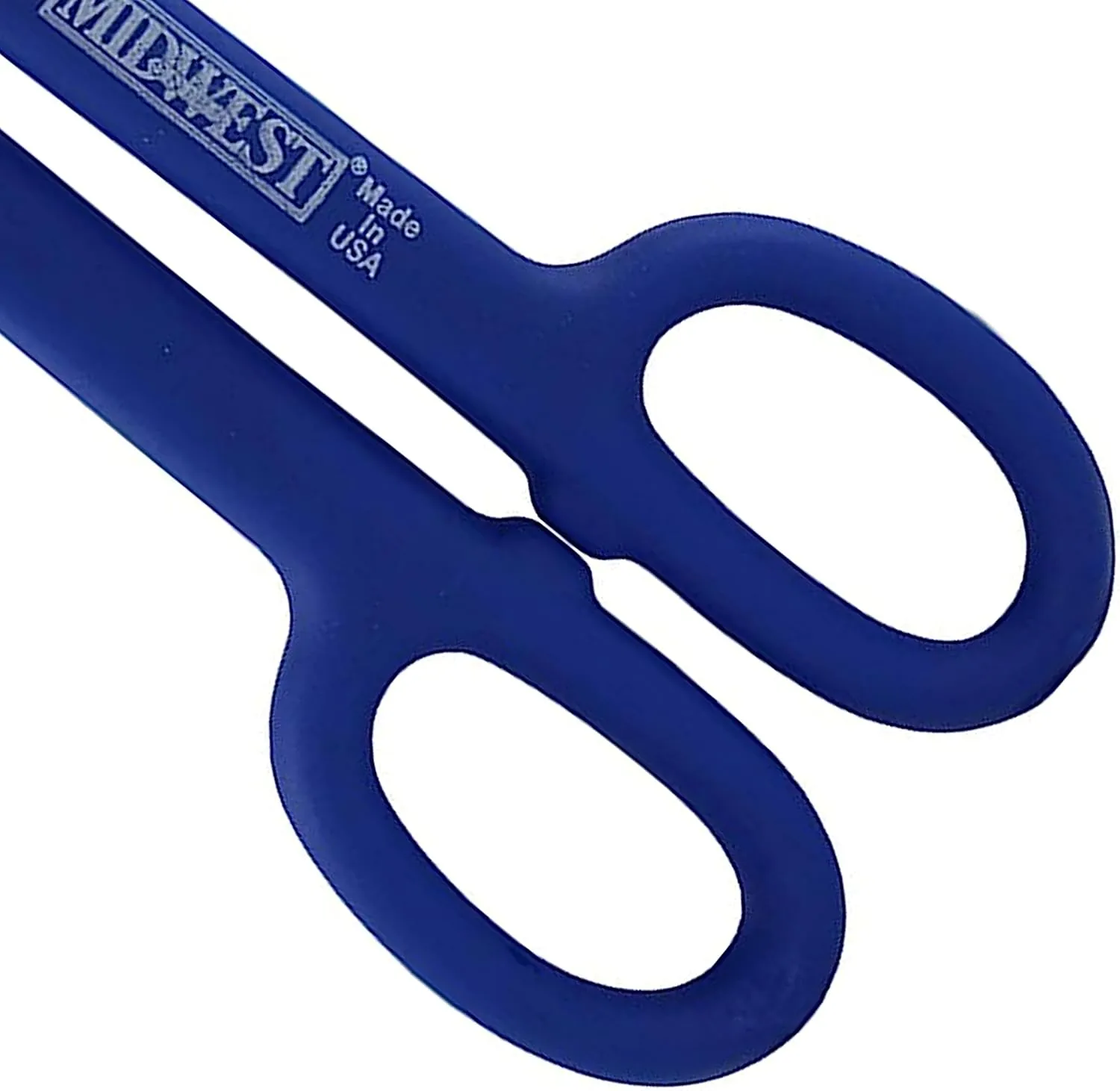 MIDWEST Duckbill Tinner Snip - 12-Inch Straight/Tight Curved Metal Cutter with Forged Blades & Kush'n-Kote Grips - MWT-127D