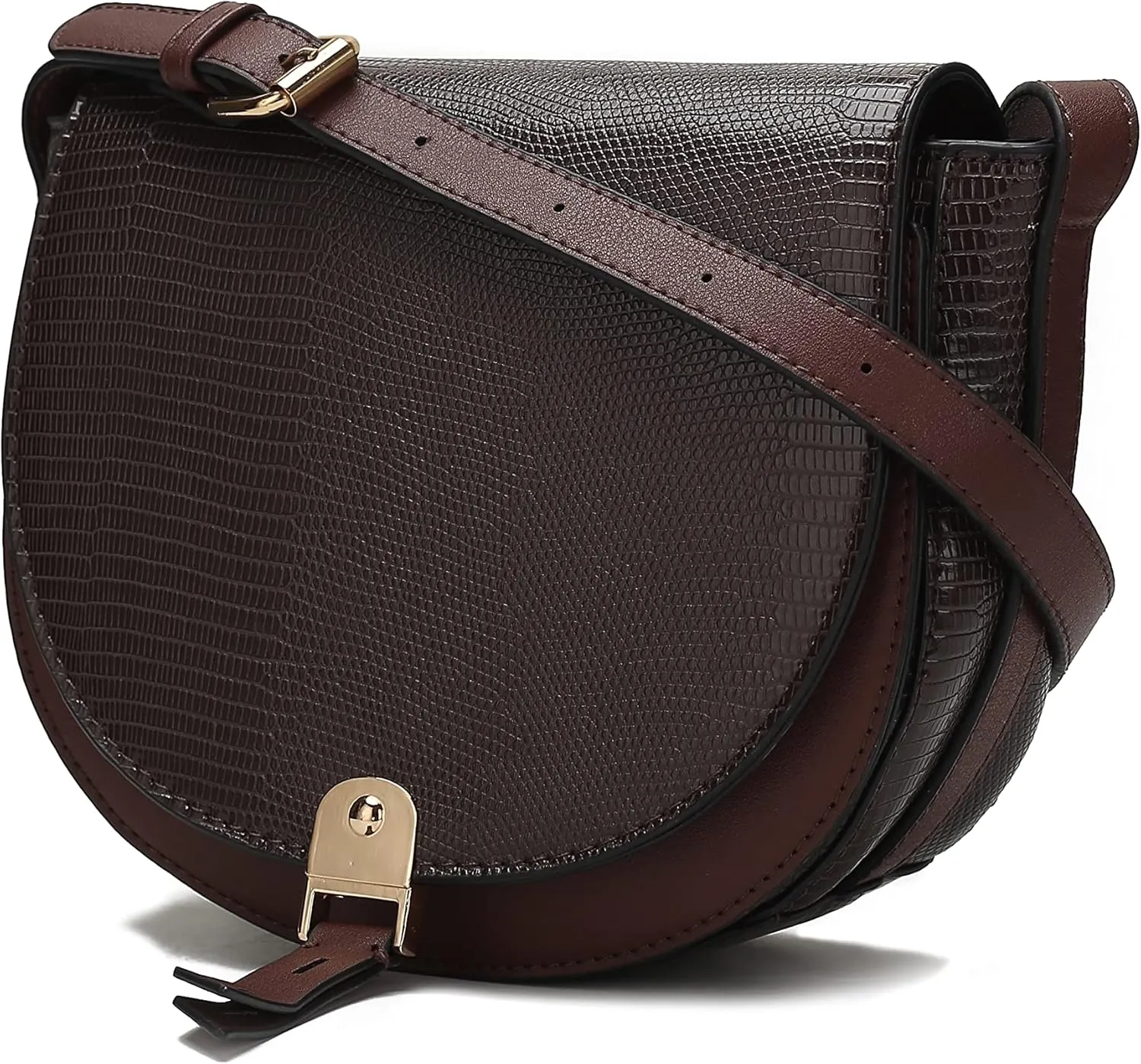 MKF Collection Shoulder Bag for Women, Vegan Leather Crossbody Handbag Purse
