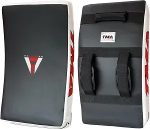 MMA Kick Strike Shield Curved Training Thai Pad Target Focus Boxing Punching Mitts (This is Sold AS Single Item)