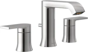 Moen T6708 Genta LX Two Handle Widespread Modern Bathroom Faucet Valve Required, Chrome