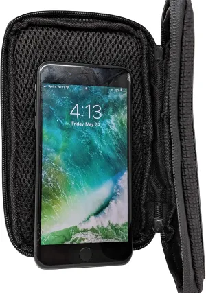 Motorcycle Magnetic Cell Phone & GPS Holder Tank Bag Compatible i Phone, Blk Waterproof