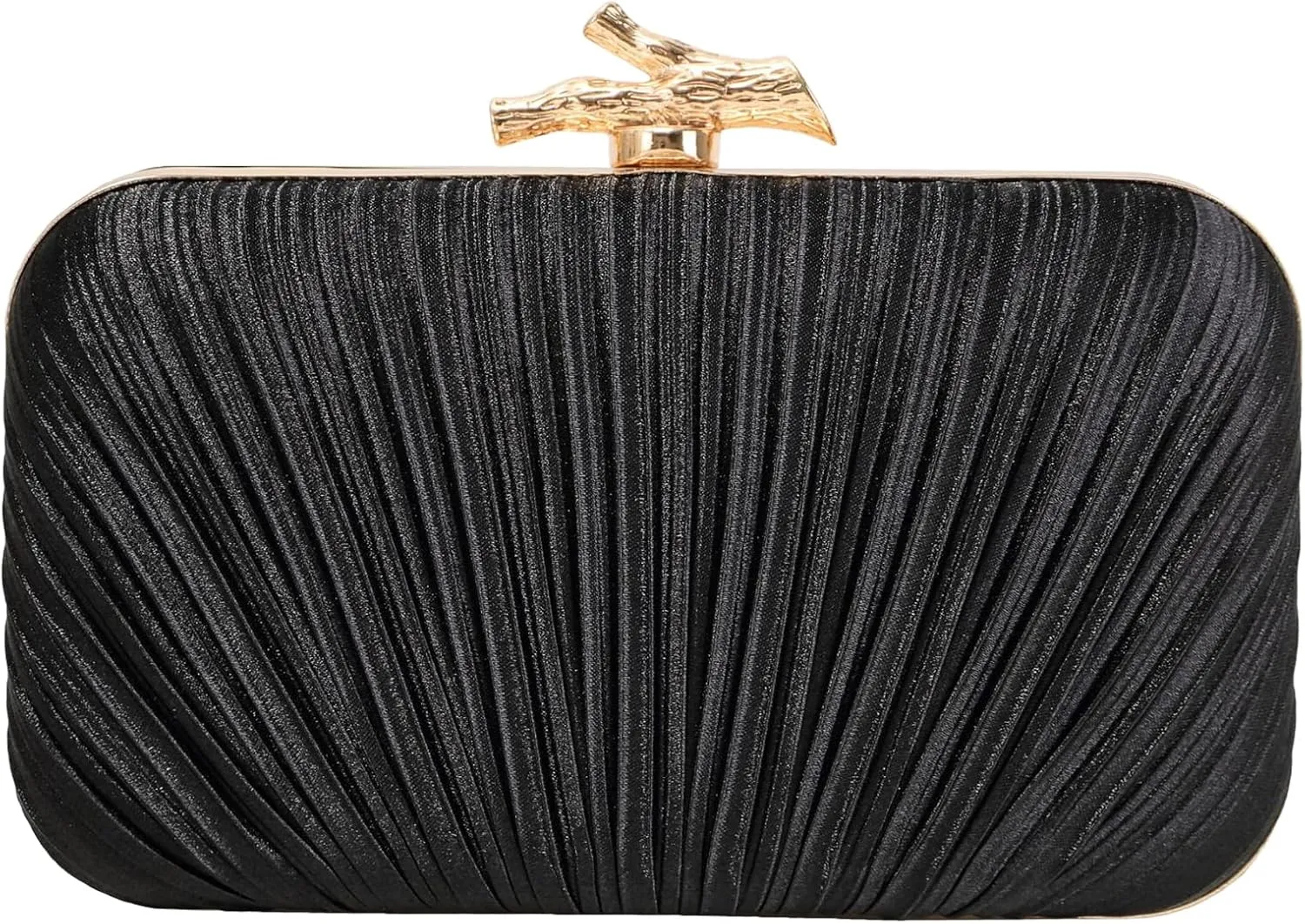 MR Clutch Purses for Women Evening Bag Satin Pleated Evening Bags for Women Formal Wedding Party Cocktail Purse