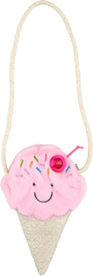 Mud Pie Children Light Up Purse, Ice Cream, 8" x 6"