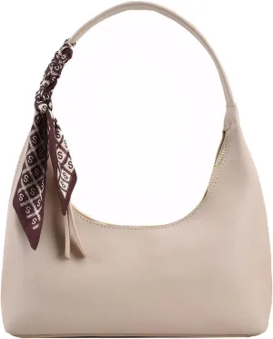 NEBIL Shoulder Bags for Women Trendy Leather Handbag,Small Clutch Hobo Bag Shoulder Purses With Zipper Closure